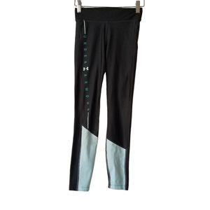 Under Armour Women's XS Heat Gear Compression Leggings Ankle Gray